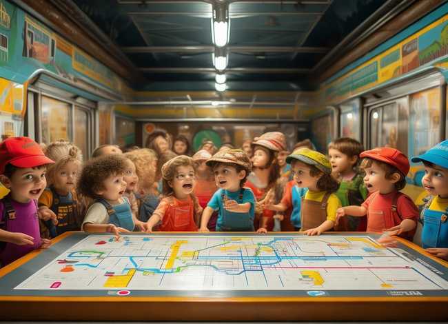 地铁儿童故事；有关地铁的幼儿故事