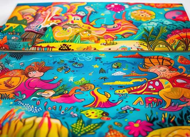 儿童绘画故事绘本图片、儿童绘本画画图片