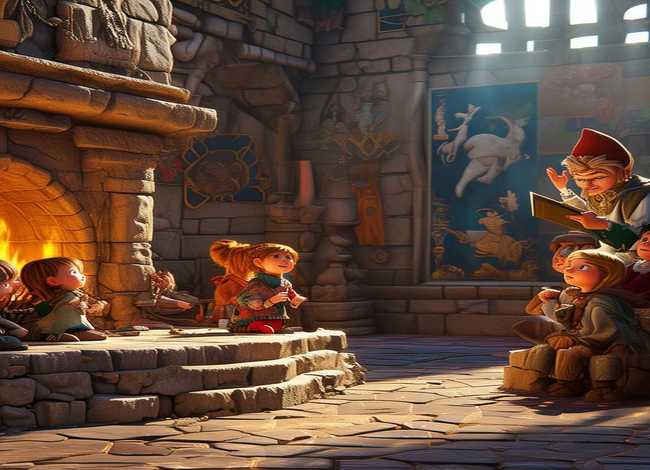 城堡儿童故事完整版 - 城堡故事最新版