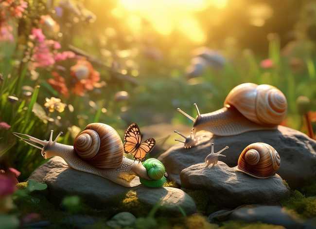 蜗牛一家的故事（蜗牛家族的故事）