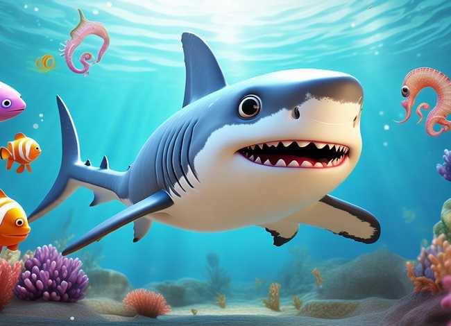大鲨鱼的幼儿故事，大鲨鱼的幼儿故事视频