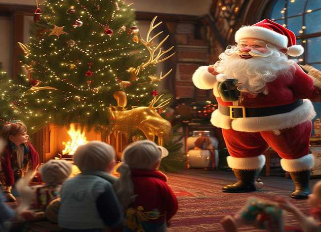 圣诞节的故事儿童版英语、关于圣诞节的故事英语版