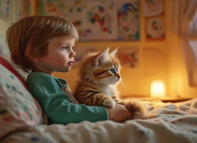 小猫咪的故事儿童睡前故事（少儿睡前小猫的故事）