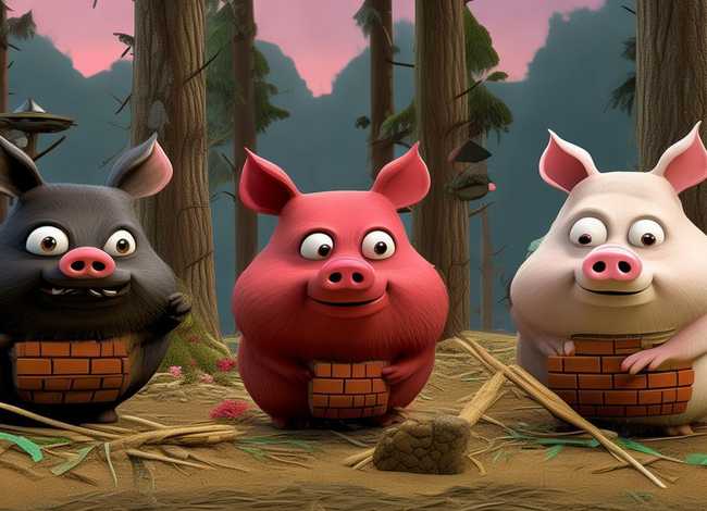 我想听三只小猪的故事，我想听三只小猪的故事 三 三只恶猪的故事