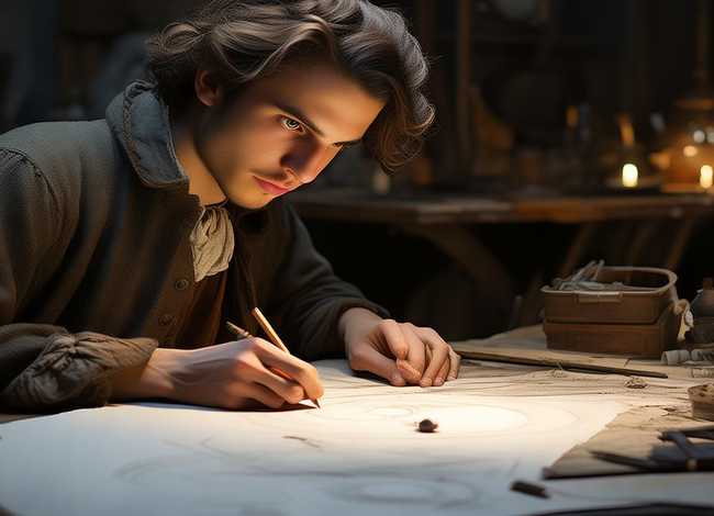 达芬奇画鸡蛋的故事 达芬奇画鸡蛋的故事完整版