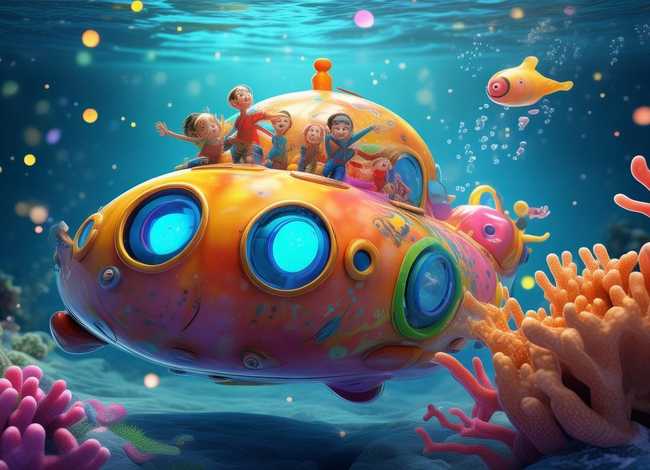 海底潜水艇的儿童故事（潜水艇在海底探险的小故事）