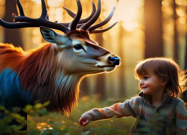 儿童九色鹿文字故事 - 九色鹿故事内容文字