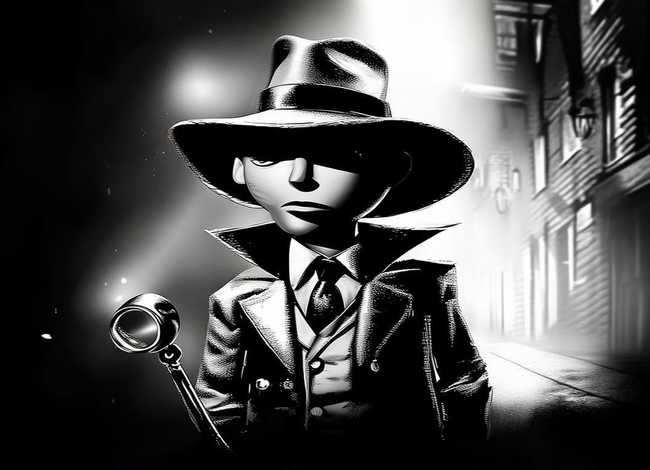 超级侦探人物简笔画，超级侦探人物简笔画怎么画