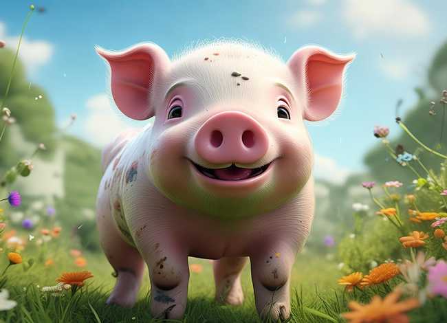 幼儿小故事大全短篇，幼儿故事大全短篇小猪变干净了