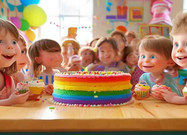 儿童故事彩虹蛋糕表演；幼儿园故事彩虹蛋糕教案