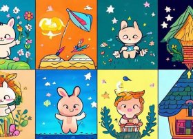 故事绘画儿童画 故事绘画图片大全6张简单又漂亮