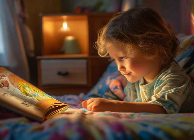 儿童睡前故事图片配图、睡前儿童故事图片
