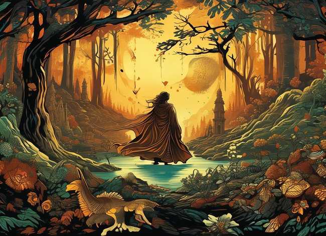 神话故事图画怎么画呀（神话故事图画怎么画呀简单）