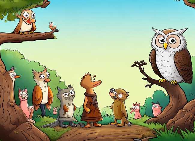 动物故事的简笔画（动物故事的简笔画怎么画）