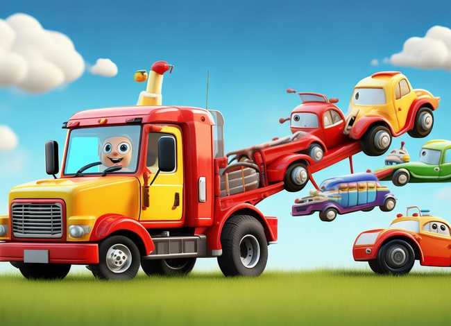 拖车的故事大全3-6岁儿童 关于拖车的故事