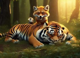 幼儿讲故事狐假虎威 - 幼儿讲狐假虎威的故事