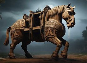 特洛伊木马故事的寓意、特洛伊木马故事的寓意是什么