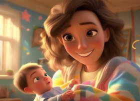 星期宝宝的故事 星期妈妈和星期宝宝的故事