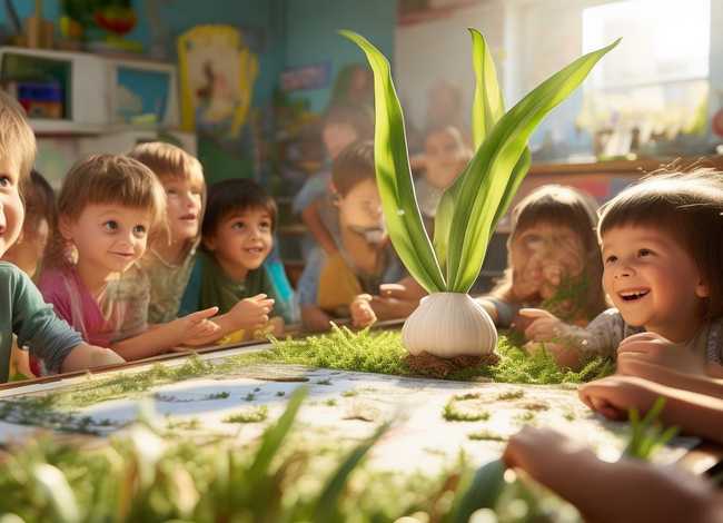 大蒜的故事儿童 幼儿园大蒜的故事