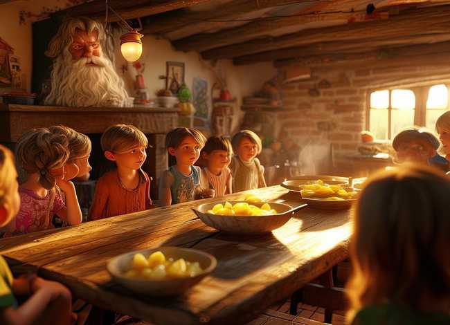 土豆黄昏厨房儿童故事 黄昏厨房童话故事300字左右