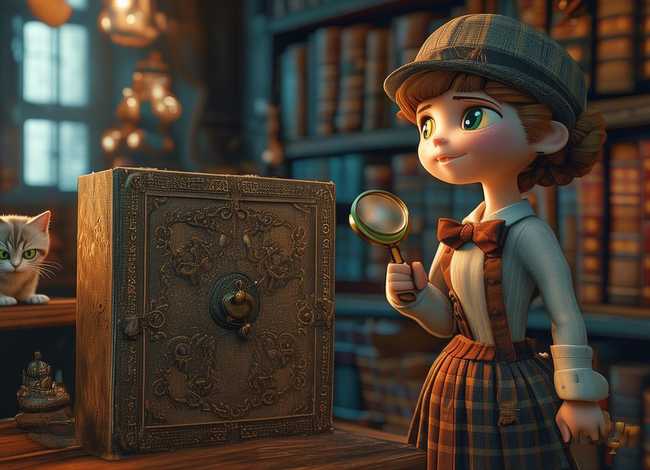 侦探故事儿童点读；少儿侦探故事