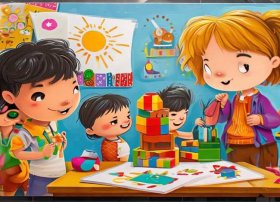 幼师儿童画；幼师幼儿画