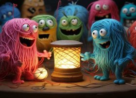 线头趣事视频 线头的笑话故事