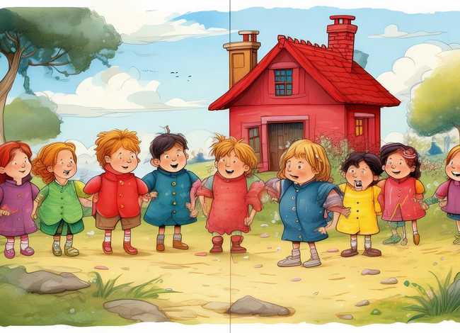 小班红色故事绘本，小班红色故事绘本图片