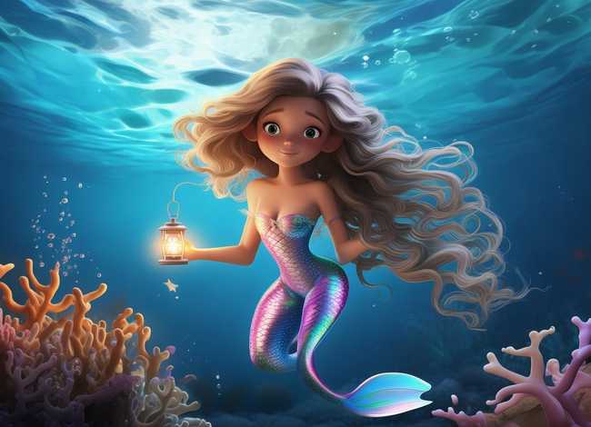 美人鱼的故事睡前故事儿童故事、少儿睡前故事美人鱼的故事
