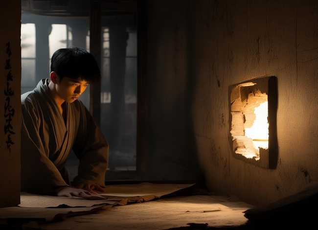 凿壁偷光故事完整版（凿壁偷光故事完整版含义）