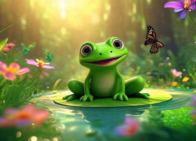 小青蛙儿童故事完整版；聪明的小青蛙儿童故事3-6岁完整版