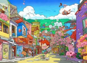 蜡笔小新的故事发生在哪个城市？，蜡笔小新的故事发生在哪个城市