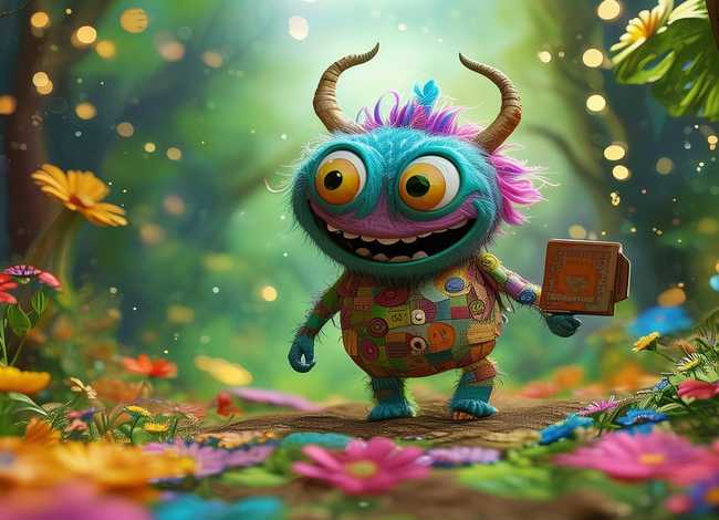 《怪物》儿童故事 - 幼儿怪物故事