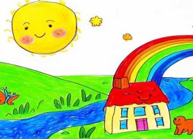 简单的儿童绘图故事 - 8张简单绘画图故事