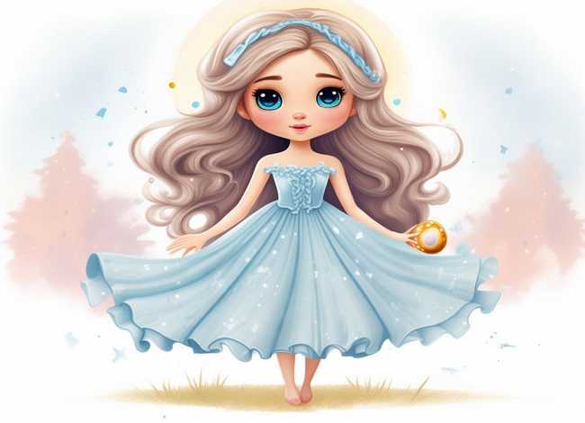 简笔画灵公主简单可爱，灵公主简笔画全身 可爱