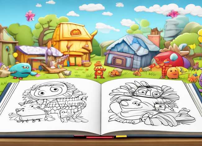 可打印的故事填色绘本简单（可打印的故事填色绘本简单又好看）