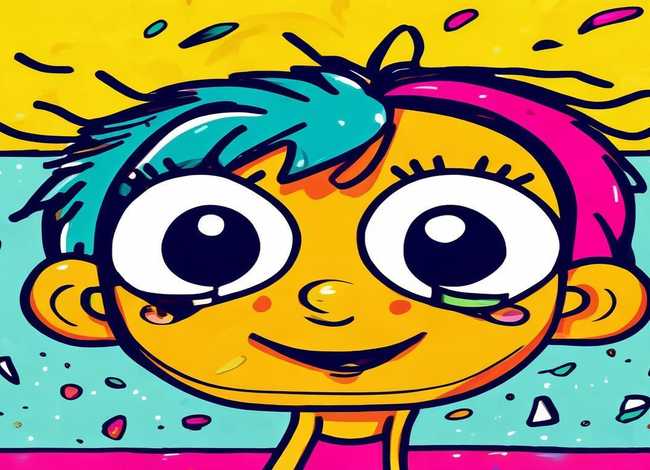 儿童手绘漫画人物可爱 儿童手绘漫画人物可爱图片