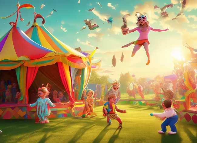 儿童睡前故事马戏团的故事、马戏团幼儿故事