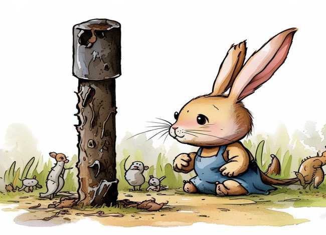 铁杵磨针成语故事儿童版；兔小贝儿成语故事铁杵磨针