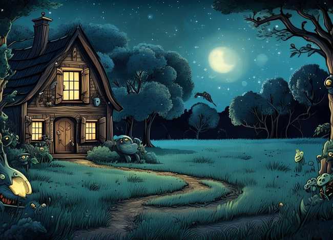 夜晚故事绘本（夜晚故事绘本图片）