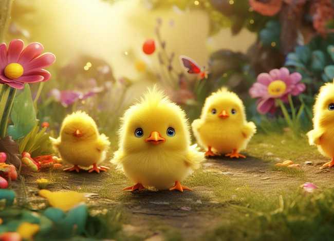 儿童故事小鸡卡（小鸡幼儿故事）