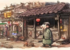 连环画插图绘本、连环画插图绘本李见求贫