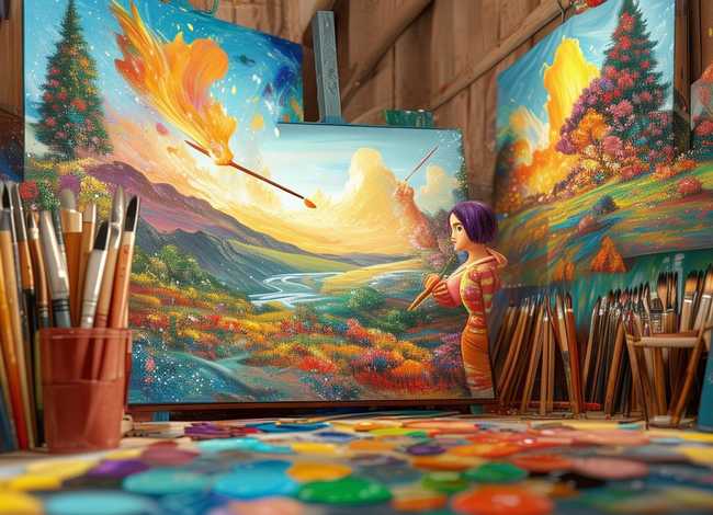 画家小故事视频（画家小故事视频素材）