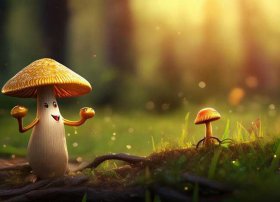 金针菇和小蘑菇的故事 - 金针菇和小蘑菇的故事视频