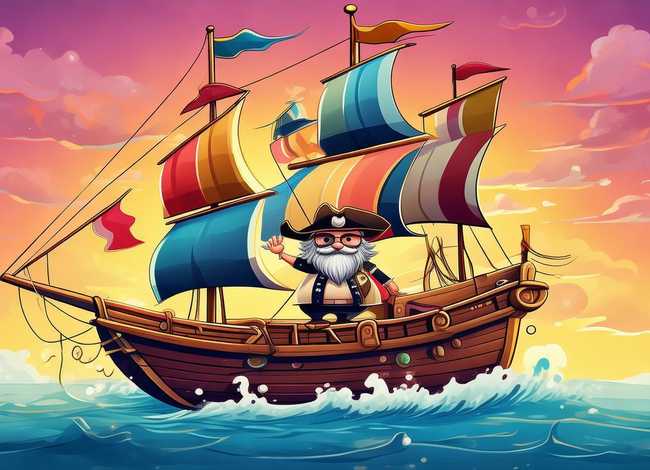 船长绘本，船长起航了绘本