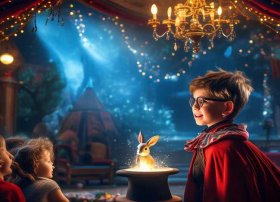 魔术师的故事儿童，魔术大师的故事