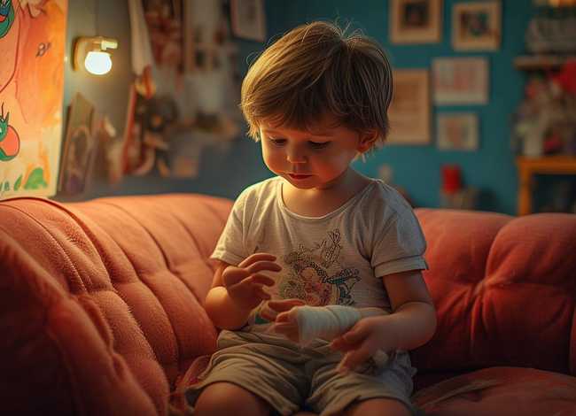 儿童故事手受伤（小手受伤的幼儿故事）