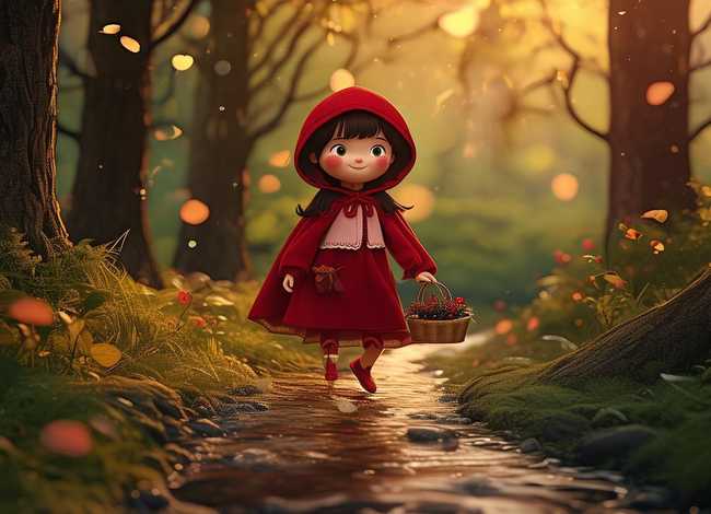 儿童故事小红帽三分钟、小红帽的故事三分钟