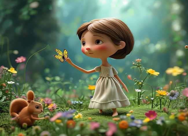 亲宝儿童故事拇指姑娘 - 少儿故事拇指姑娘