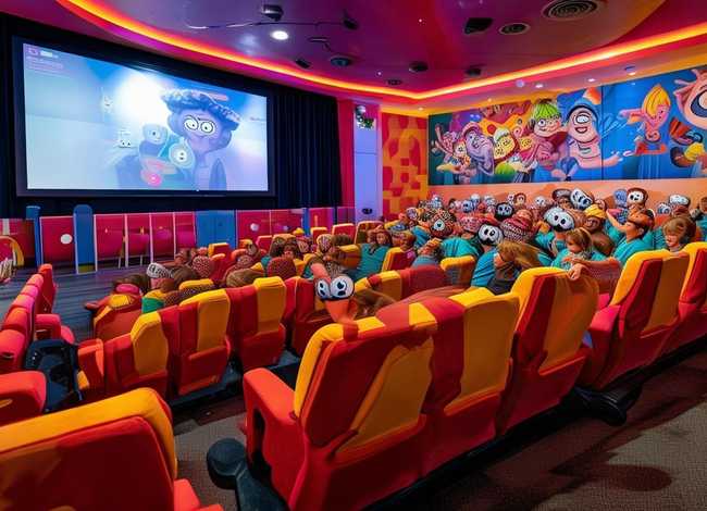 电影房标准儿童厅 - 电影院儿童厅什么样子